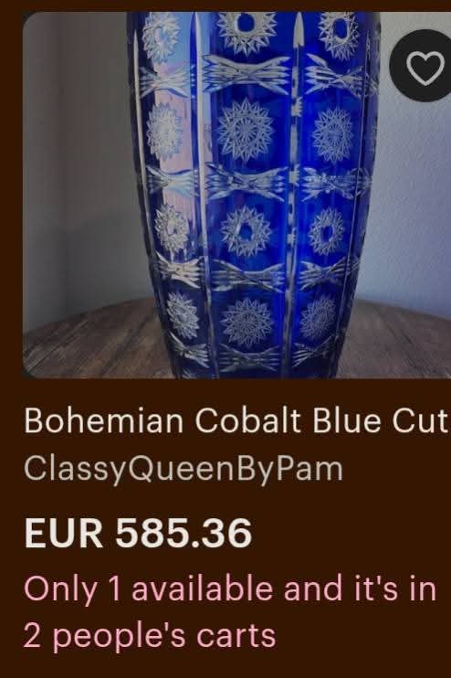 Vază Bohemia