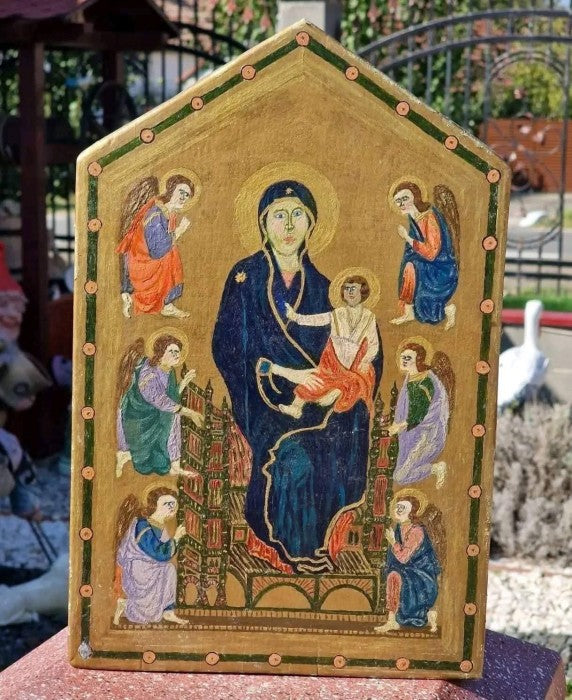 Icoană pictată manual