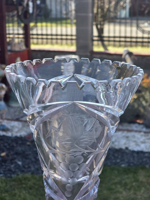 Vază din cristal