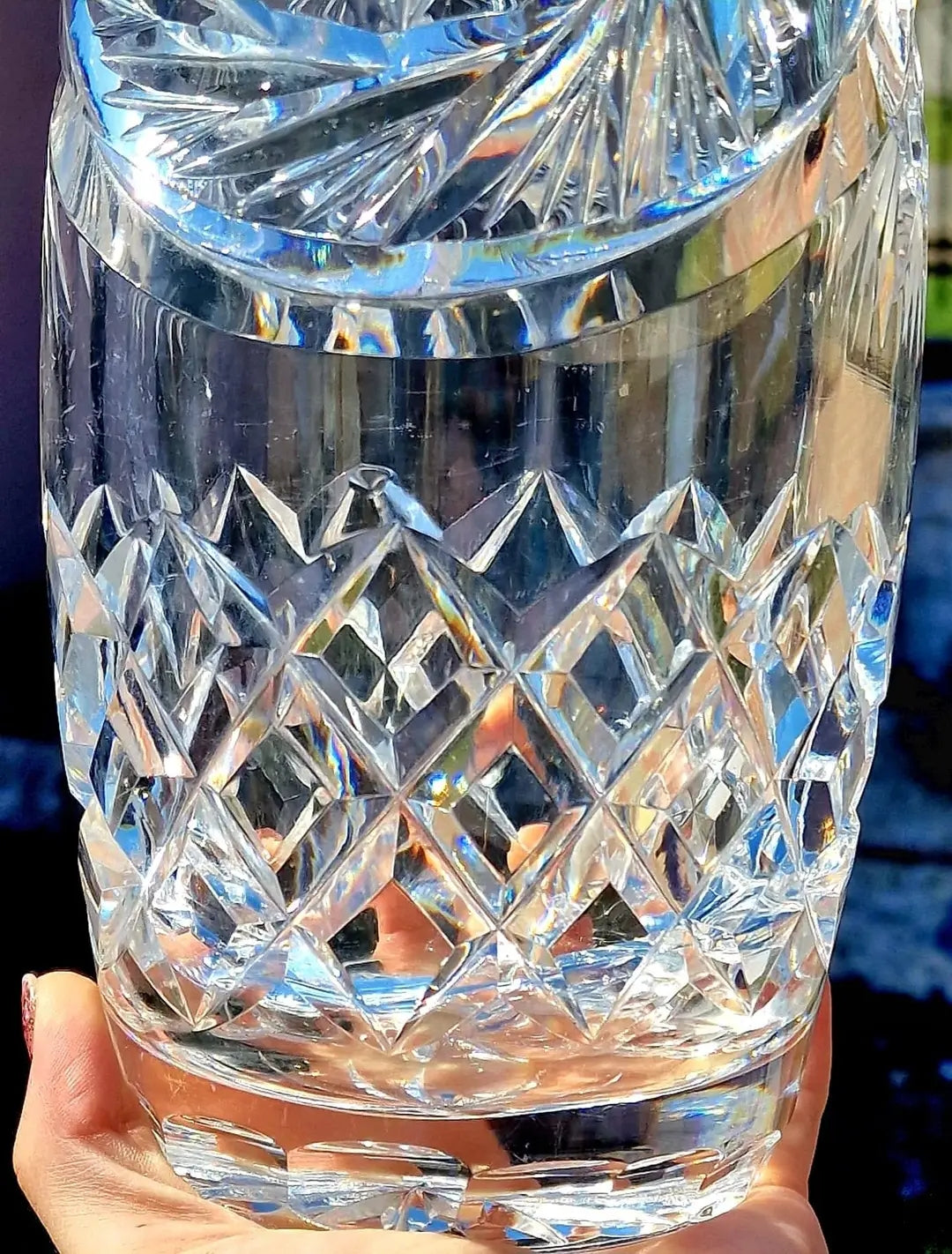 Vază din cristal