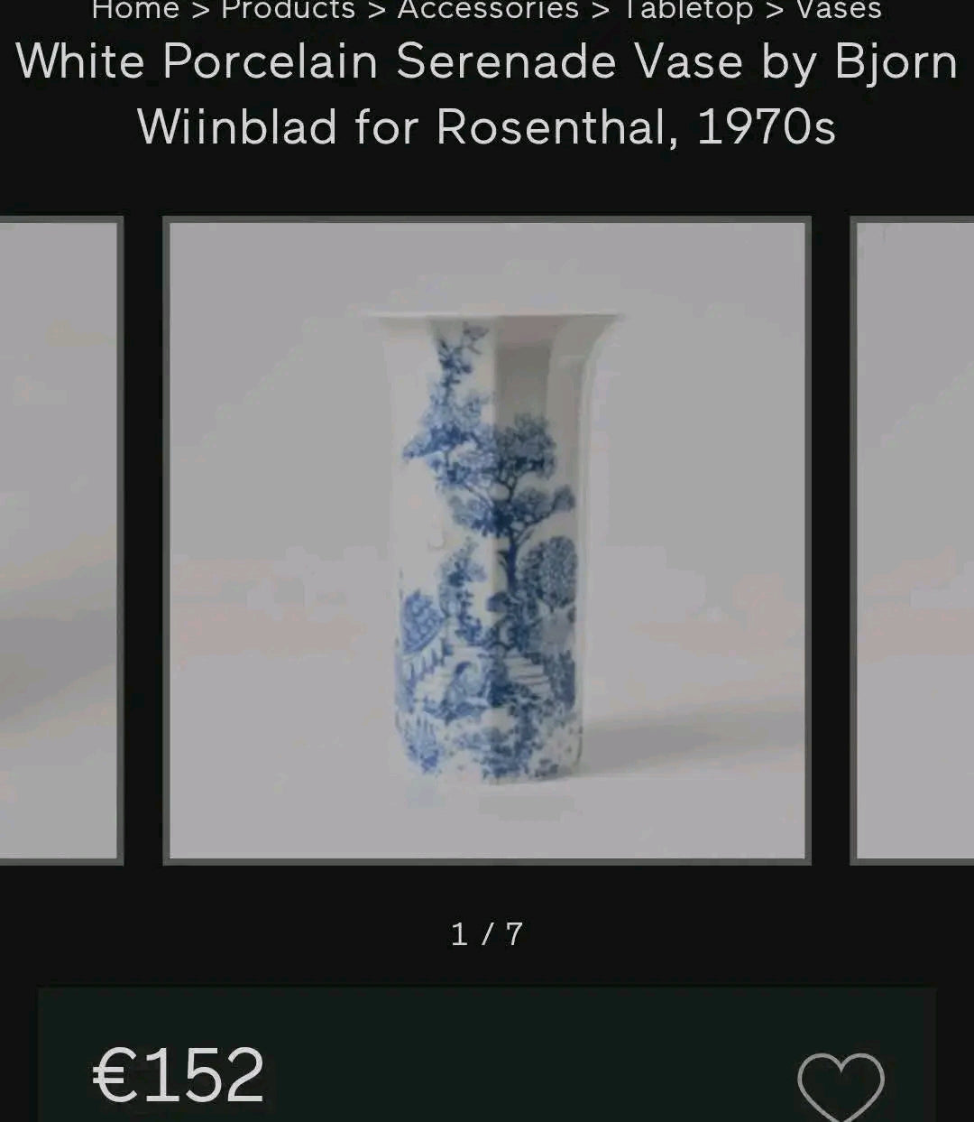 Vaza Rosenthal Polychrome