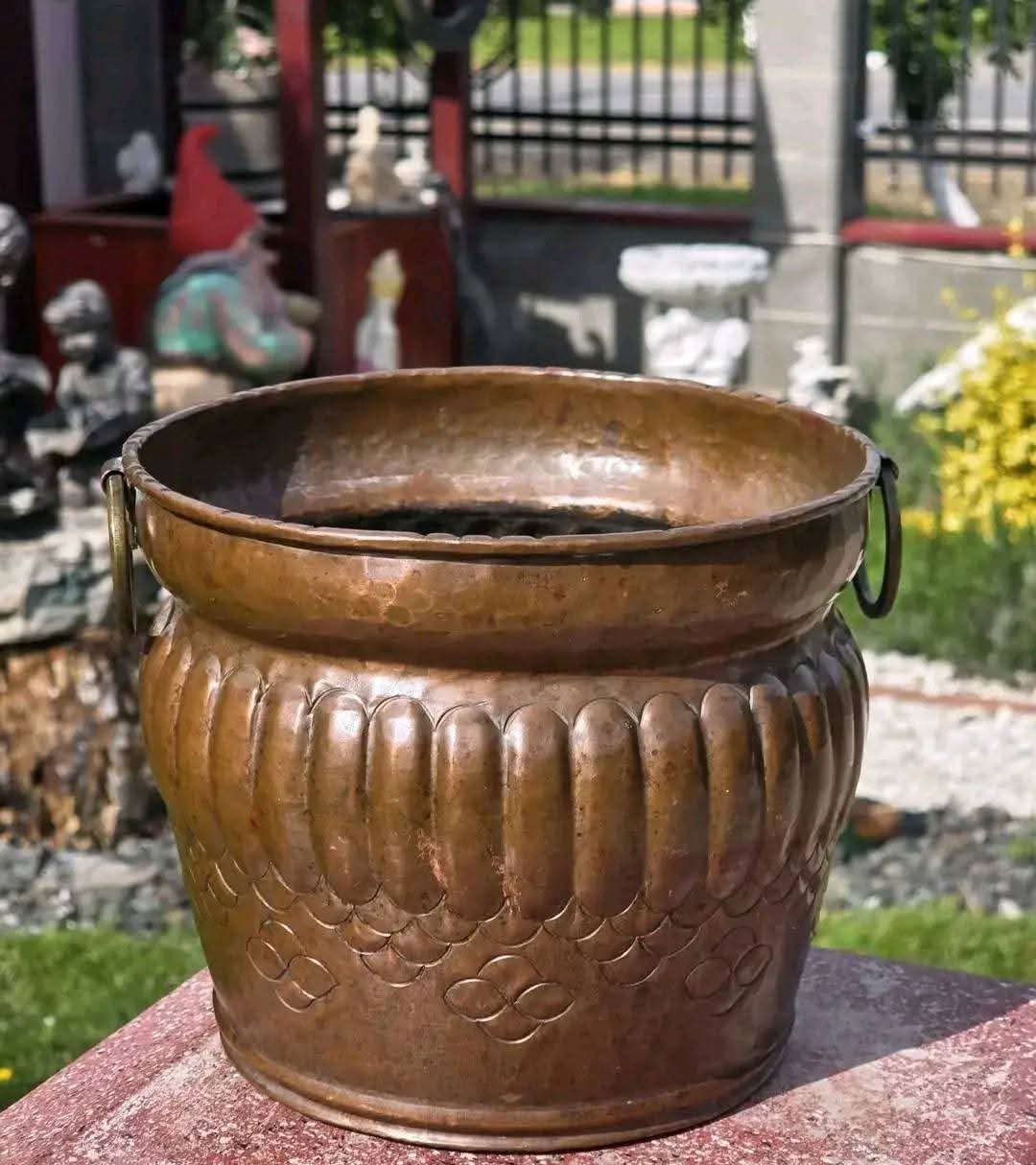 Jardinieră cupru