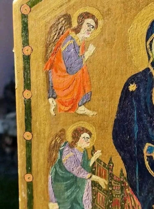 Icoană pictată manual