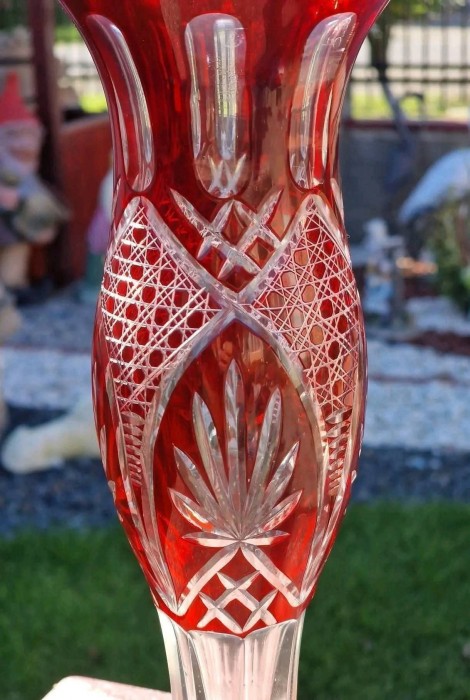 Vază din cristal