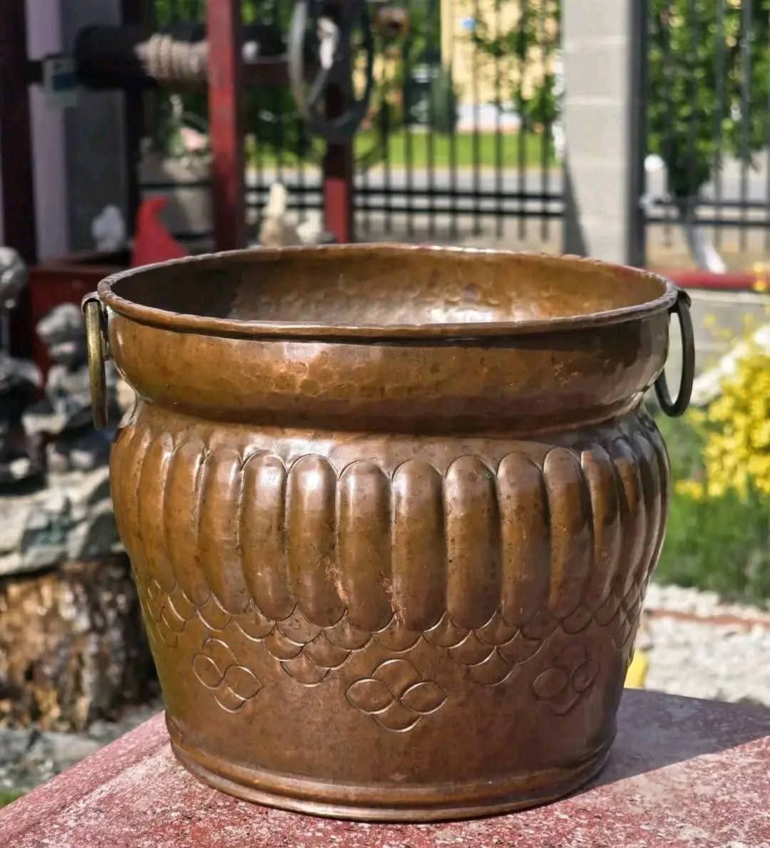 Jardinieră cupru