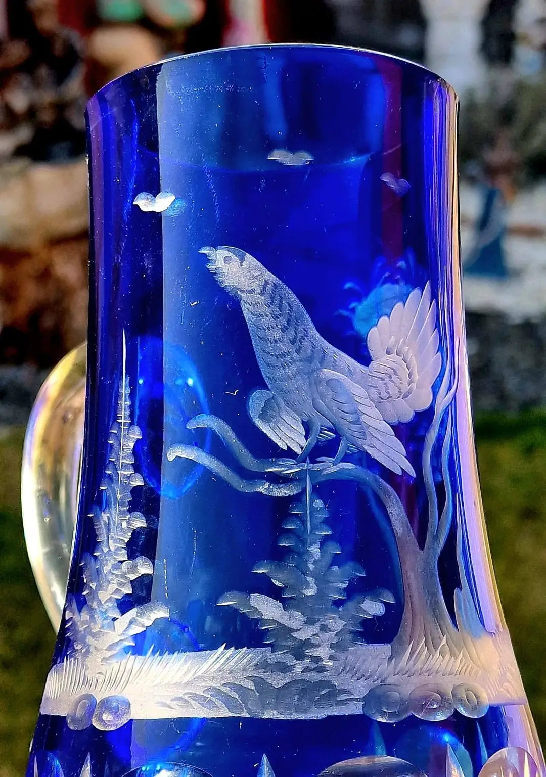 Halbă din cristal