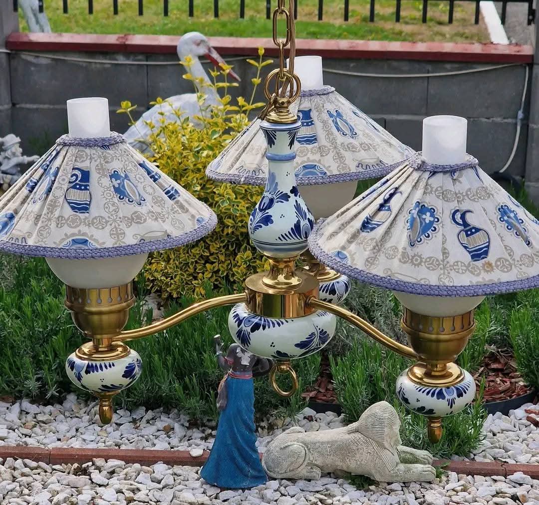 Candelabru Stilul Delft