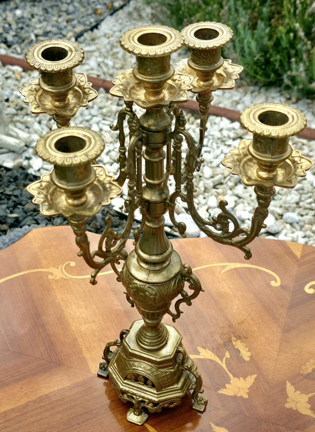Pereche Sfeșnice Baroc