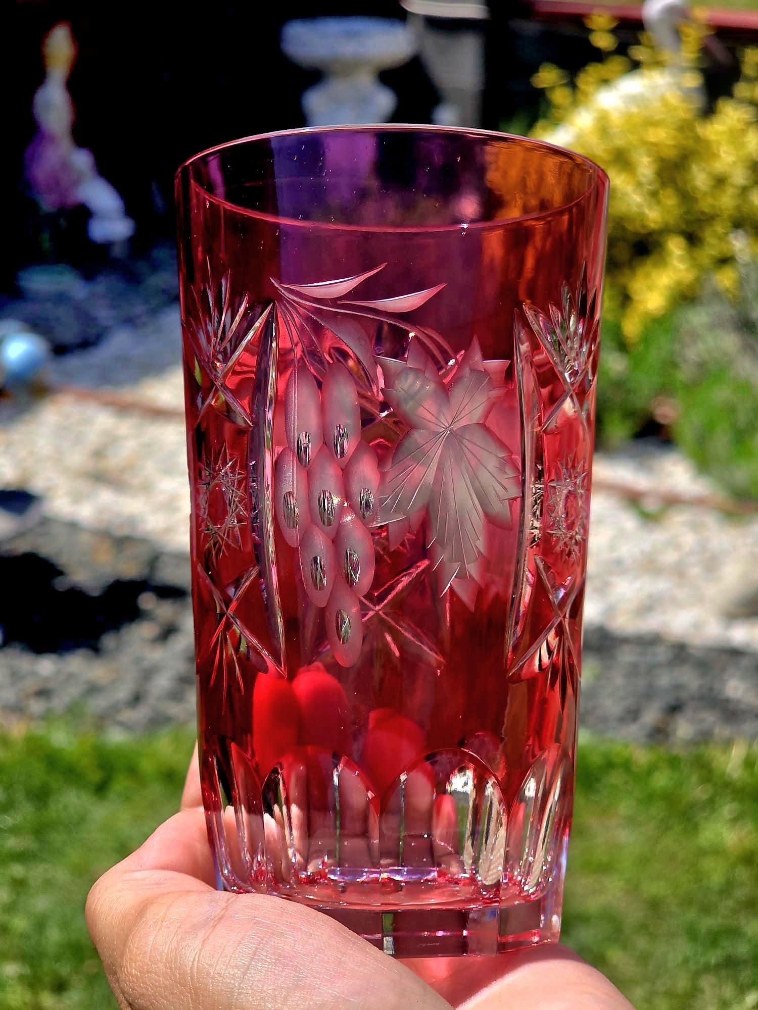 Set 6 Pahare Cristal