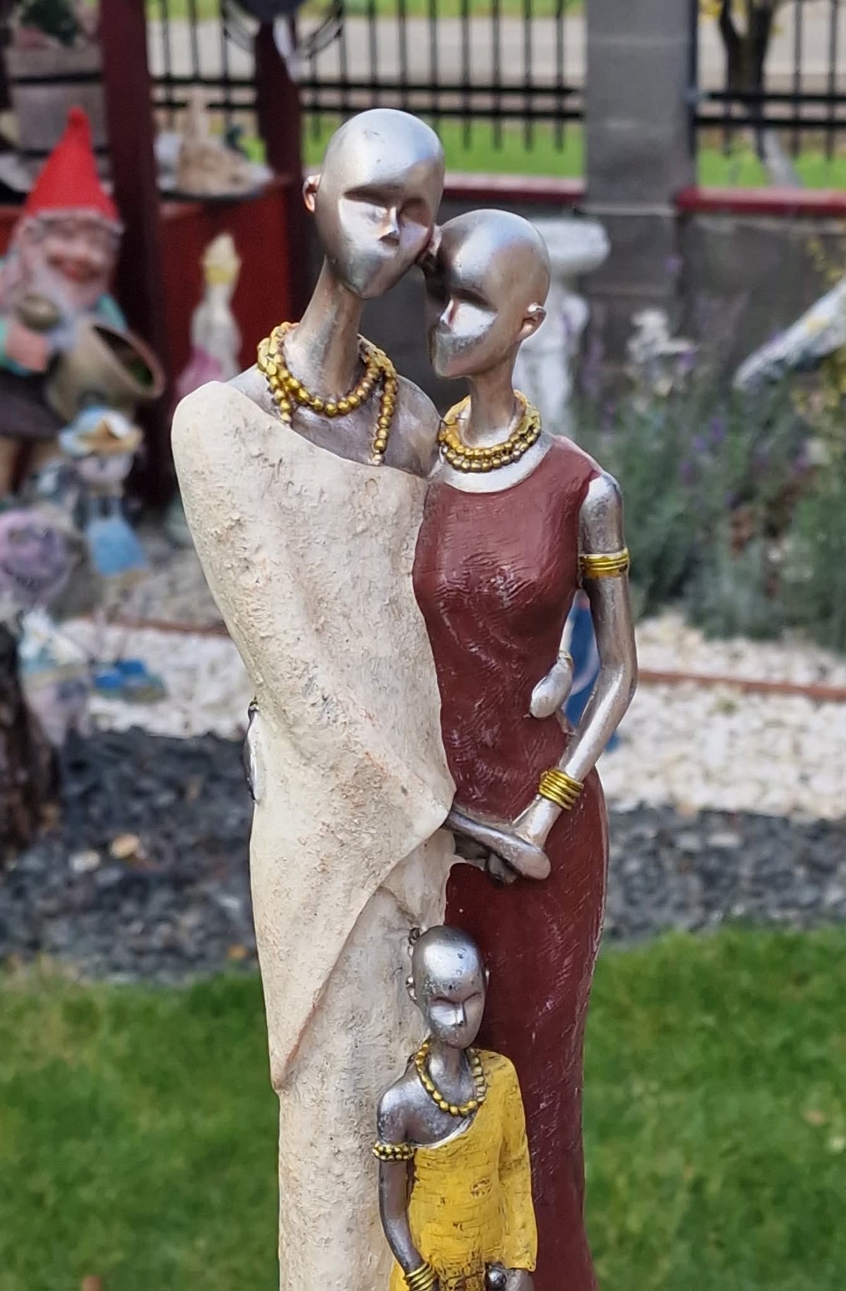 Statuetă Familie Masai
