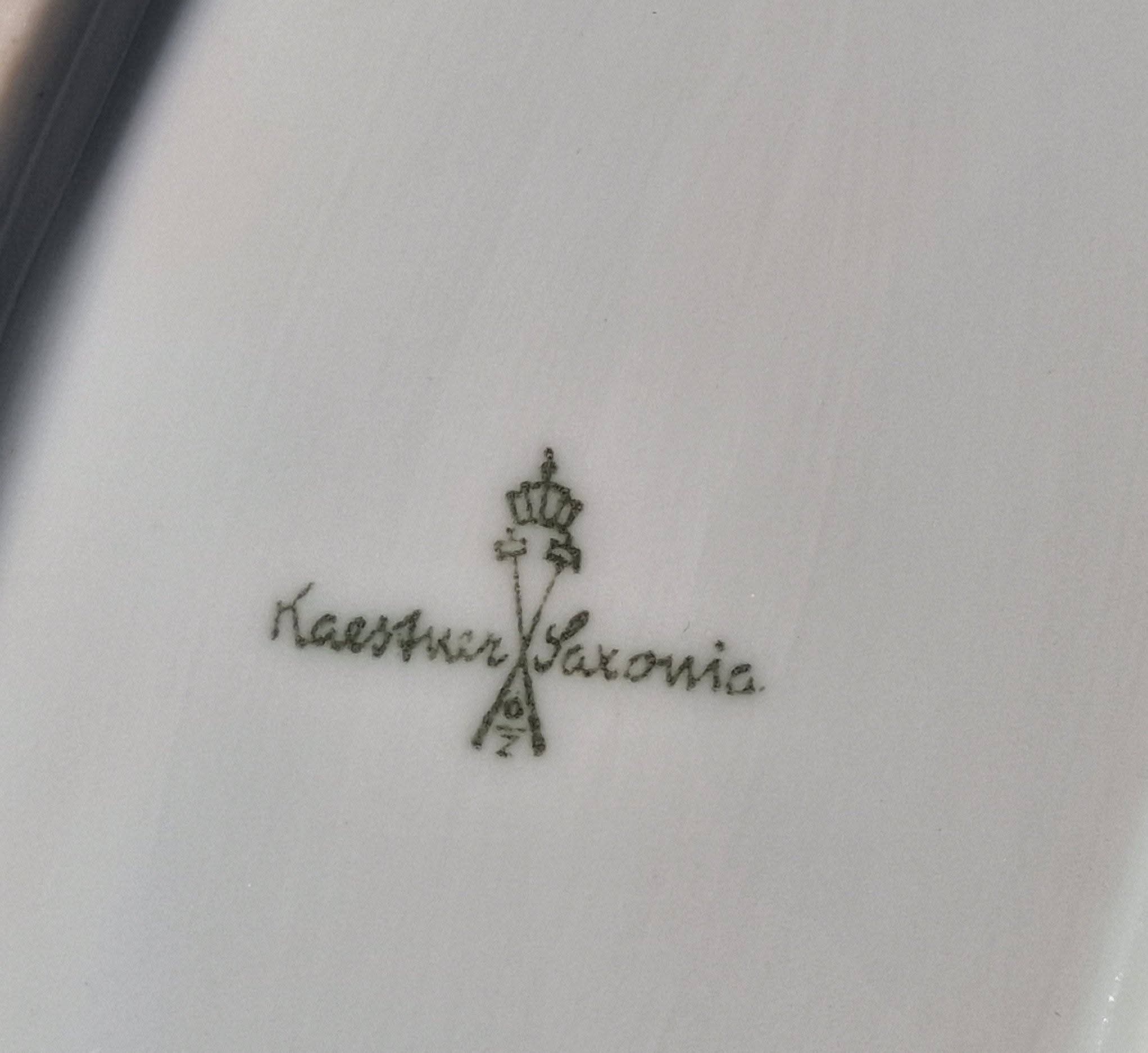 Platou antic servire friptură/pește