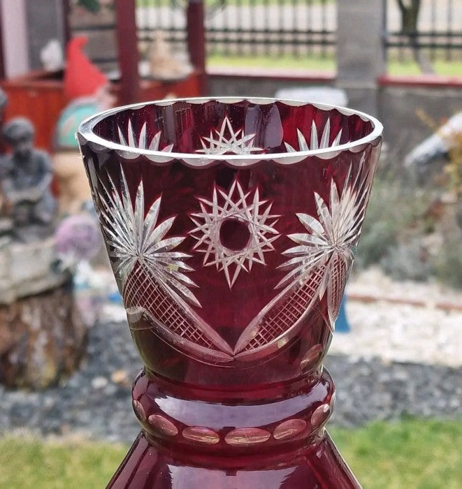 Vază Cristal Rubin