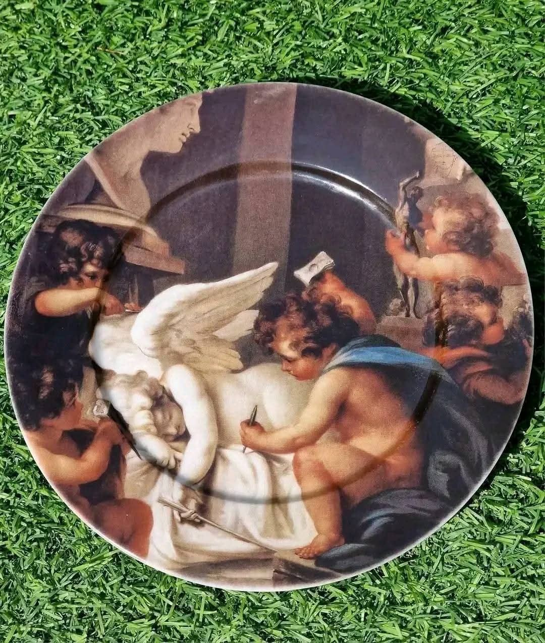 Set Farfurii decorative heruvimi