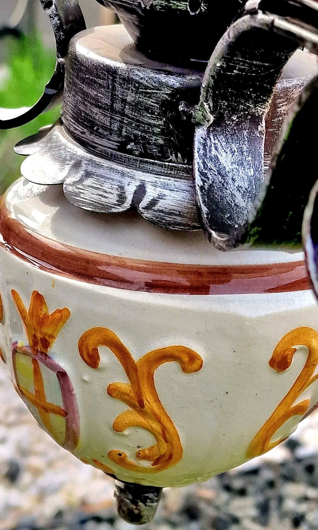 Lustra Rustică Ceramică