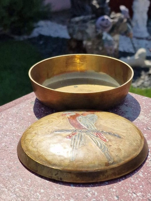 Casetă alamă