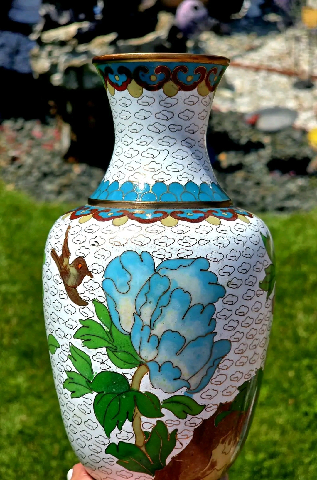 Vaze Cloisonnè