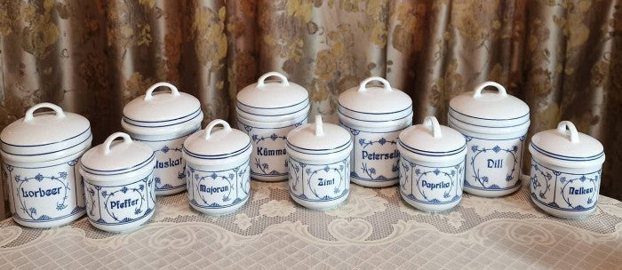 Set recipiente condimente