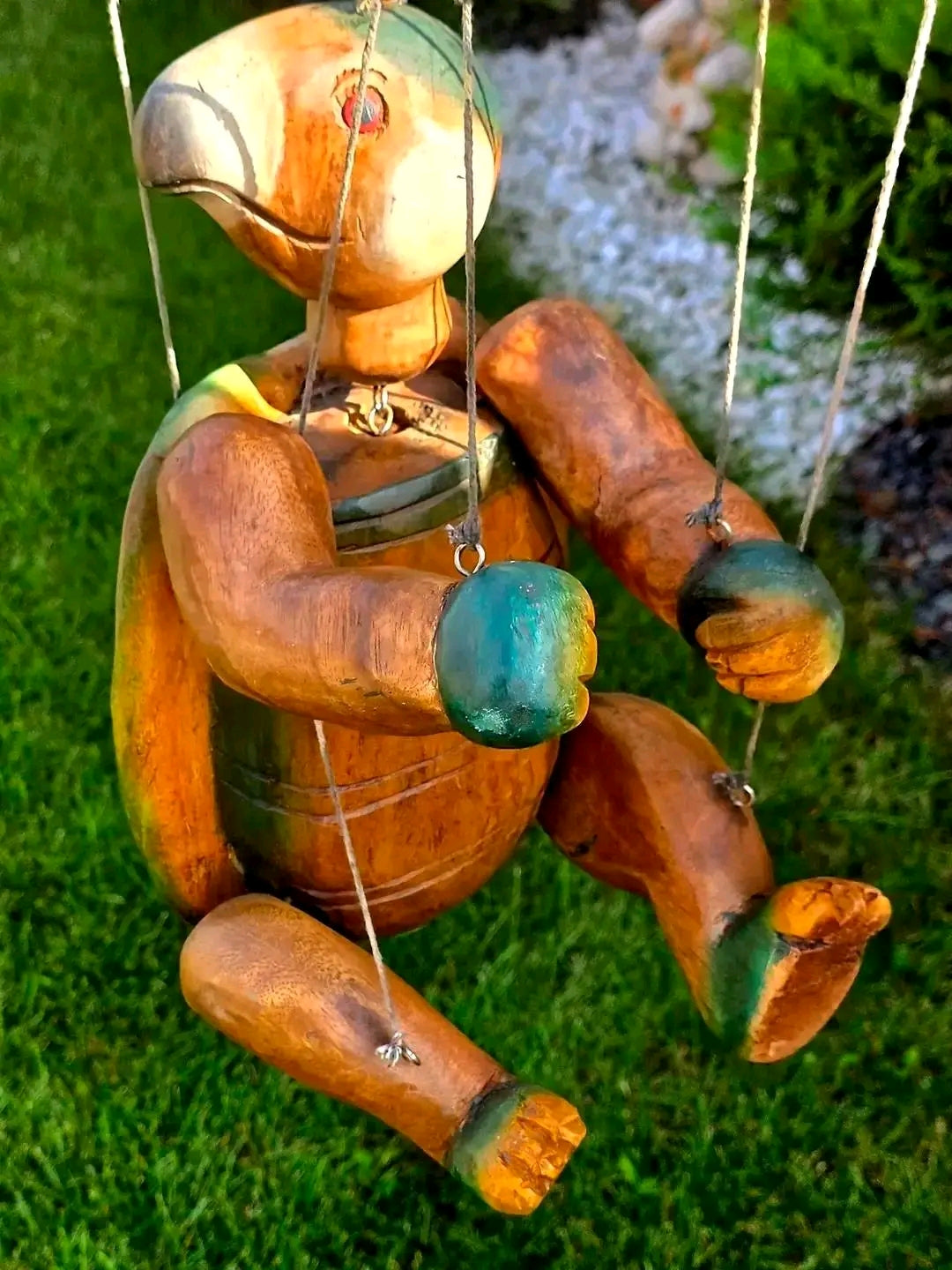Marionetă lemn