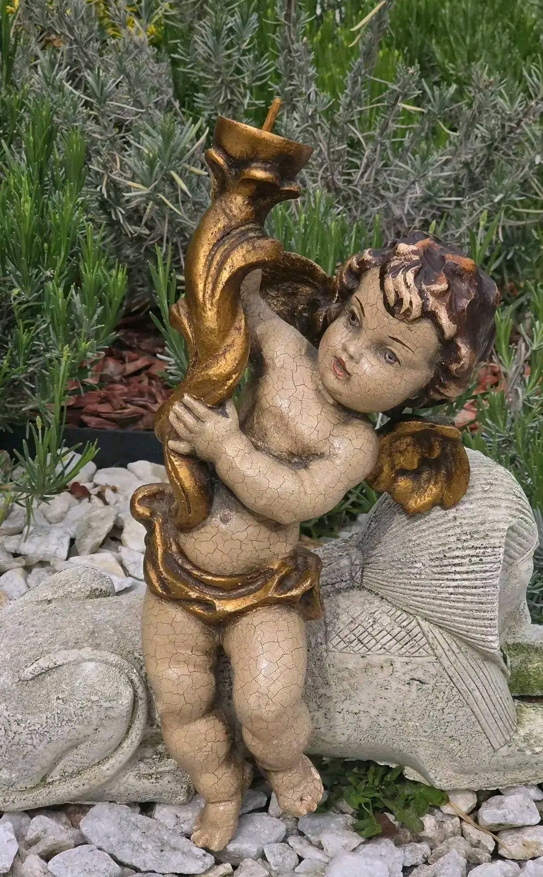 Statuetă Inger Baroc
