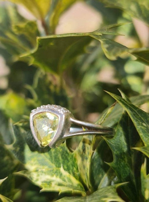 Inel Topaz Lemon